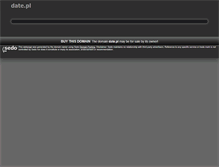 Tablet Screenshot of date.pl