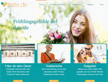 Tablet Screenshot of date.de